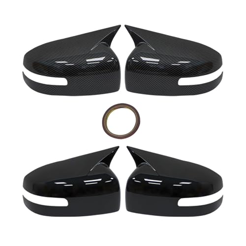 Coque rétroviseur Mitsubishi Lancer X pour réparer boîtier rayé carbone - 3