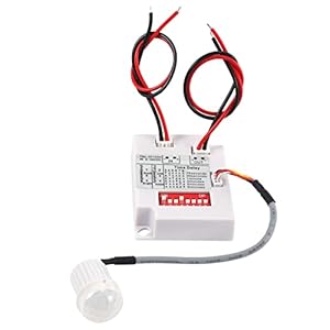 Qusedwey 12V 24V PIR Bewegungssensor Schalter