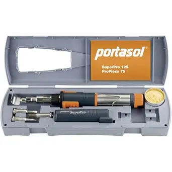 Portasol 010589330 Super Pro 125-Watt Heat Tool Kit with 7 Tips