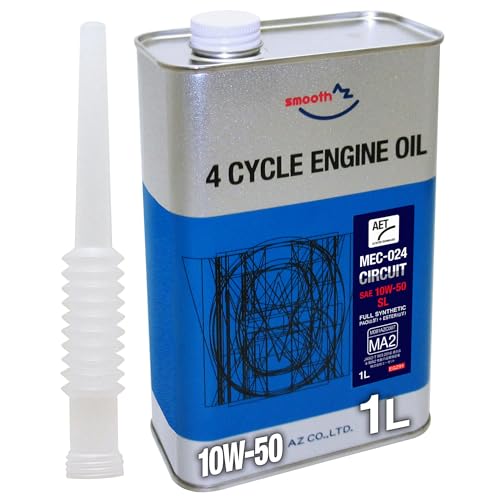 AZ(G[[bg) oCN 4TCNGWIC 1L 10W-50/MA2/SL 100%w PAO+GXe [MEC-024/CIRCUIT] 2֗p 4TIC