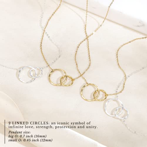 HOPE LOVE SHINE 16th Birthday Gift for women - 16th Birthday Necklace, Jewelry 16+2" Sterling Silver Gold4