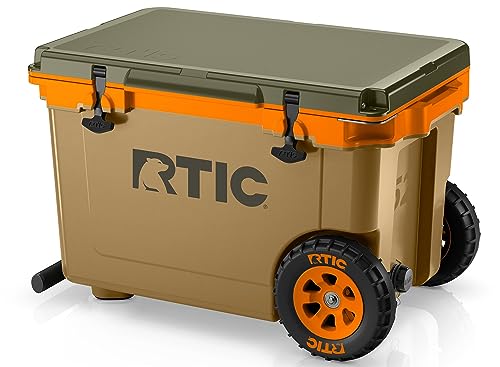 RTIC 52 Qt Wheeled Hard Cooler