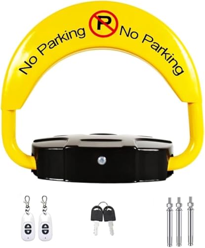 Automatic Remote Control Parking Lock Parking Barrier Parking Space Blocker Parking Spot Blocker Parking Lock Folding Parking Barrier for Home Business Office