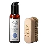 deep pore cleanser dmk EINFACHE ANWENDUNG: Der Gebrauch gestaltet sich als sehr leicht und unkompliziert, da der Cleanser am besten mit lauwarmen Wasser vermischt wird. Bei stärkeren Verschmutzungen kann er direkt unverdünnt auf die verunreinigte Stelle aufgetragen und mit der Profi-Bürste in kreisenden Bewegungen behandelt werden, um den Schmutz gründlich zu entfernen