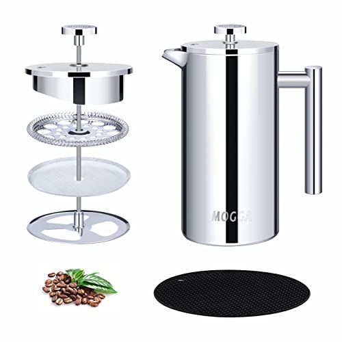 MOGGA Cafetiere 350ml/ 2cup in Capacity French...