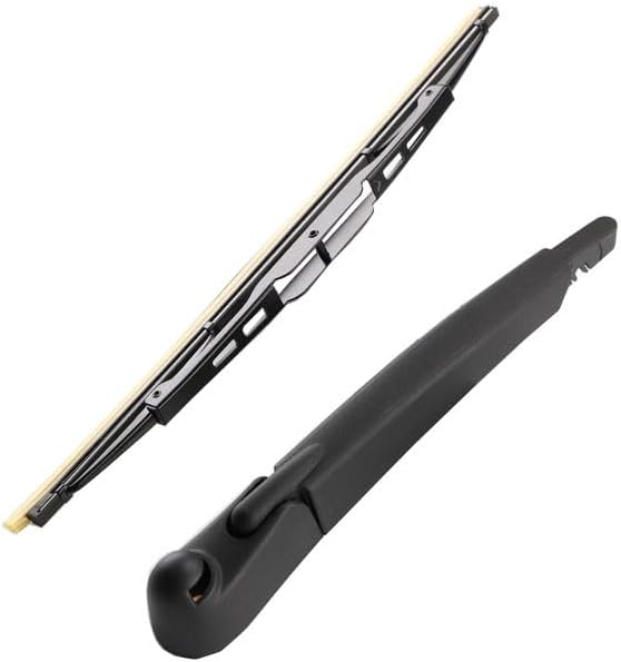 Car Rear Windshield Wiper Arm for Benz Smart FOR TWO 1998-2008, Back Wiper Arm Blade Set Rubber Cleaning Window Replacements Parts