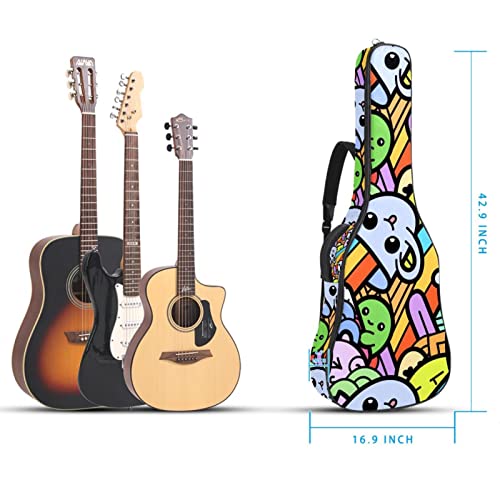 Housse de guitare en tissu Oxford imperméable avec bandoulière réglable - Les Beatles, Paul McCartney, John Lennon, RIngo Starr, George Harrison Housse de guitare en tissu Oxford imperméable avec bandoulière réglable – Image 6