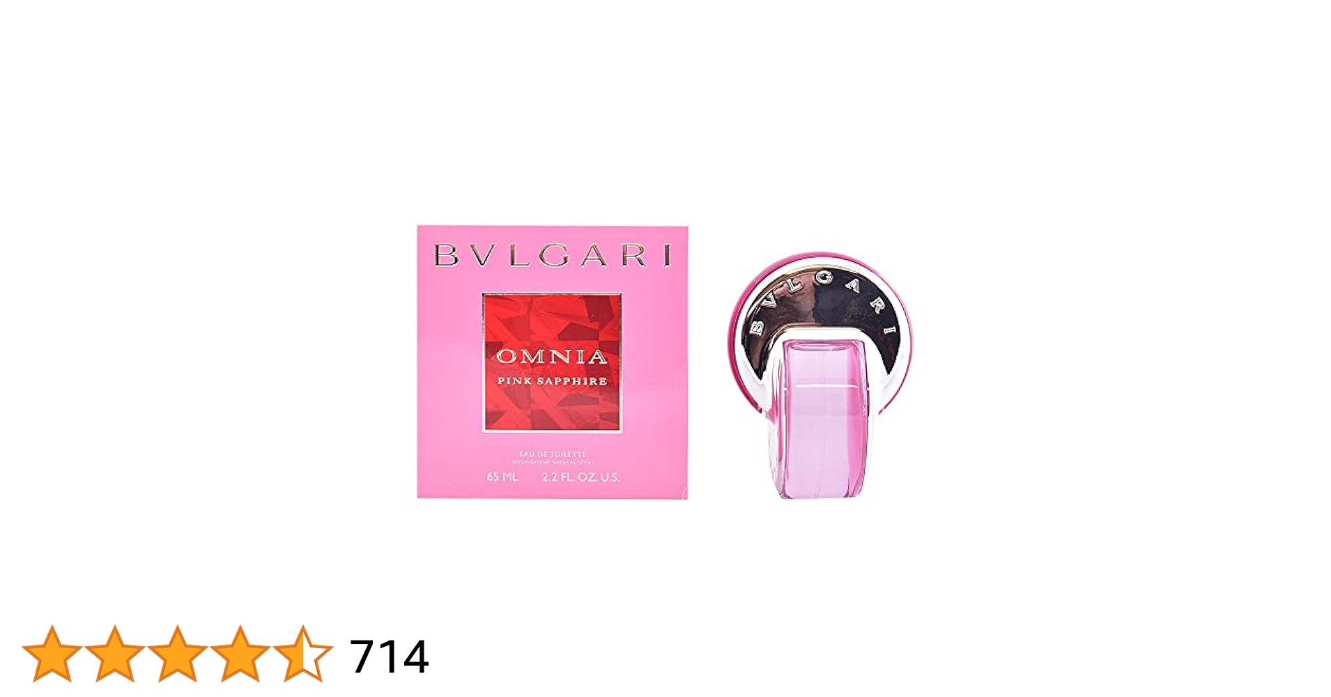 Amazon.com : Bvlgari Omnia Pink Sapphire Eau de Toilette