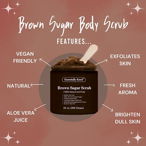 Essentially Kates Brown Sugar Body & Foot Scrub 10 Oz - Pack Of 1 #TOP1