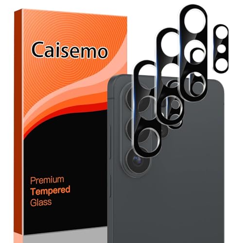 Caisemo 3 Pack Camera Lens Protector for Samsung Galaxy S26 Ultra (Not for S26 Plus S26) 9H HD Tempered Glass Camera Lens Protector Anti-Scratch Easy Installation