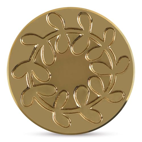 Manuscript 17mm Sealing Coin - Foliage