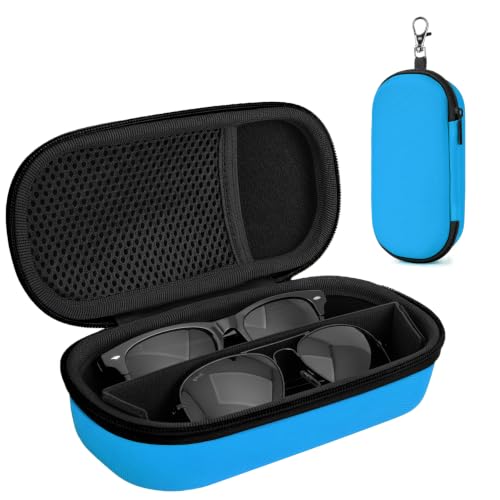 Image of Double Eyeglasses Case, Hard Travel Glasses Case for Men Women