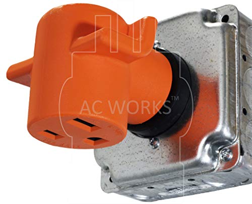 Ac Works 6-50 Welder Adapter (14-50 50A Range/Rv/Generator) #TOP5