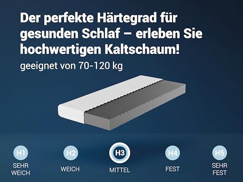 Matratze Betten-ABC KSP-500 90×200 cm H3