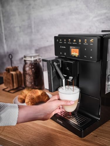 ETA Acorto Kaffeevollautomat I Extra schlankes Design I Kaffee I Espresso I Cappuccino I Latte I Macchiato I Flat White I 1400W – Bild 5