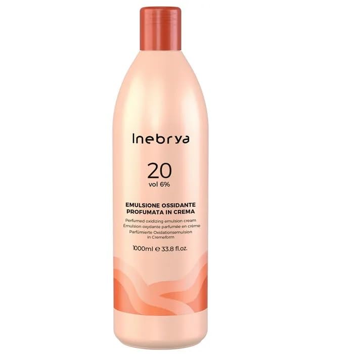 Inebrya 20 Vol 6% Perfumed Oxidizing Emulsion Cream 33.8 Oz