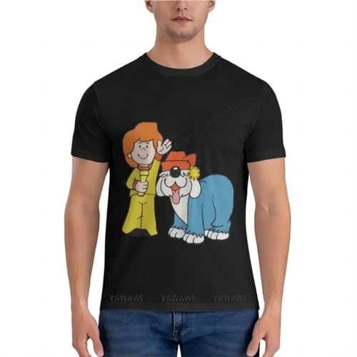 Photo de Jamie-and-His-Magic-Torch-T-Shirt-t-Shirt-Tees-Tshirts-for-Men-Black-Tshirt