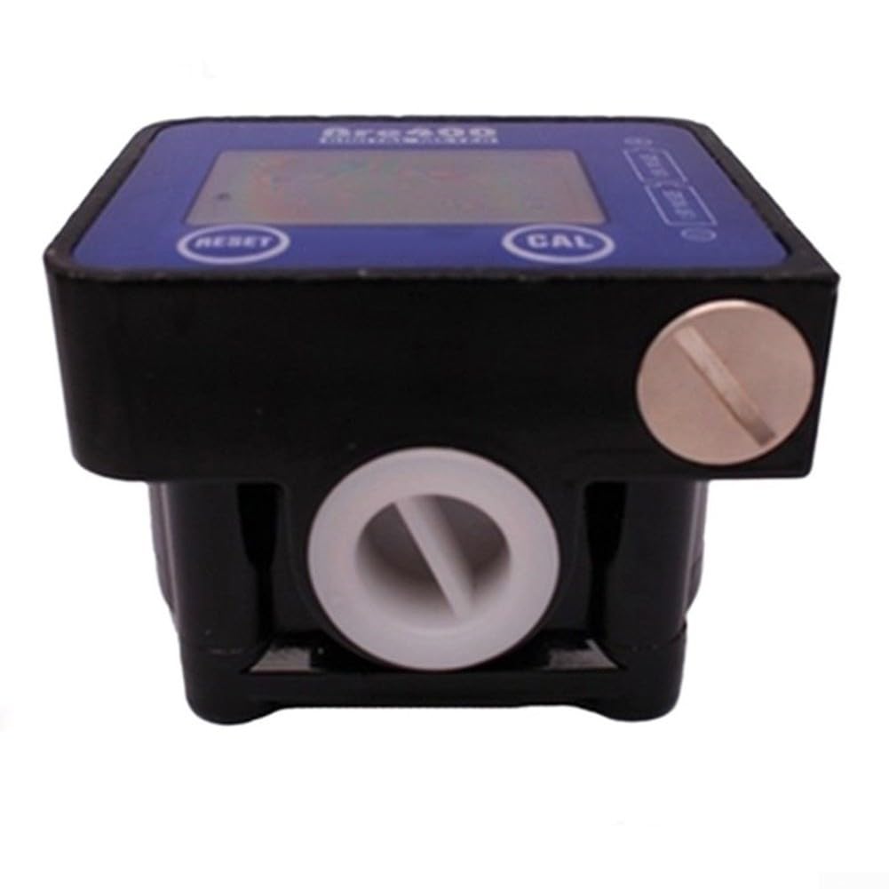 Misuratore di flusso digitale elettronico per olio con contatore a ruota ovale, intervallo di misurazione 2-30 l/min, precisione ±0,5%, fino a 70 bar per pressione, display LCD per quantità singola e