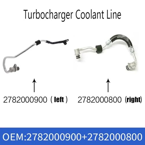 Tubería de aceite turbo para Benz GLS550 CLS550 E550 Tamaño3 278900 3