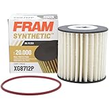 FRAM Synthetic XG8712P 20K Mile Change Automotive Replacement Engine Oil Filter for Synthetic Oil Changes, Premium Vehicle Engine Protection Oil Filter for Select Vehicle Model Years