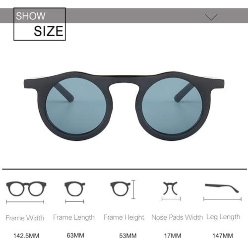 Sunglasses Uv400 Protection | Round Small Frame | Women Men for Outdoor Sports & Driving4