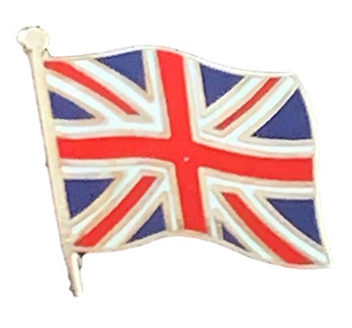 Union Jack - Spilla da risvolto in smalto di alta