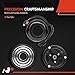 A-Premium Air Conditioner AC Compressor Clutch Kit Compatible with Honda CR-V CRV 2017-2022, Civic 2016-2021, 1.5L 2.4L