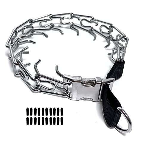 Dog Necklace Adjustable Metal Collar With Quick Release Buckle And 2 Extra Links For Small Medium Large Dog #TOP13