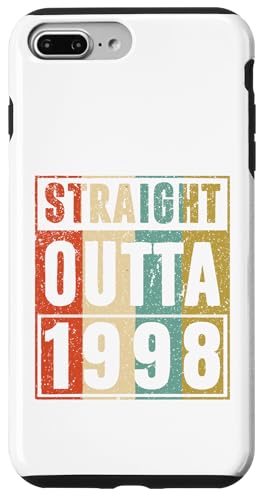 Straight Outta 1998 Classic Birth Of Birthday 1998 Vintage �X�}�z�P�[�X iPhone 7 Plus/8 Plus �p