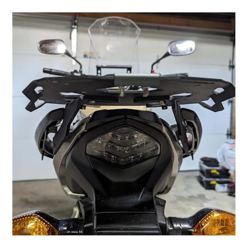 Support de coffre moto NX500 rigide avec contre-pointe de fixation
