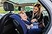 360° ENZO-FIX Kindersitz Isofix mit Stabilisierungsbein, I-Size mit zusätzlichem Seitenschutz (Mokka)