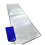 Camping Mat Insulated Sleeping Pad 78" x 39" Tent Floor Thermal Blanket