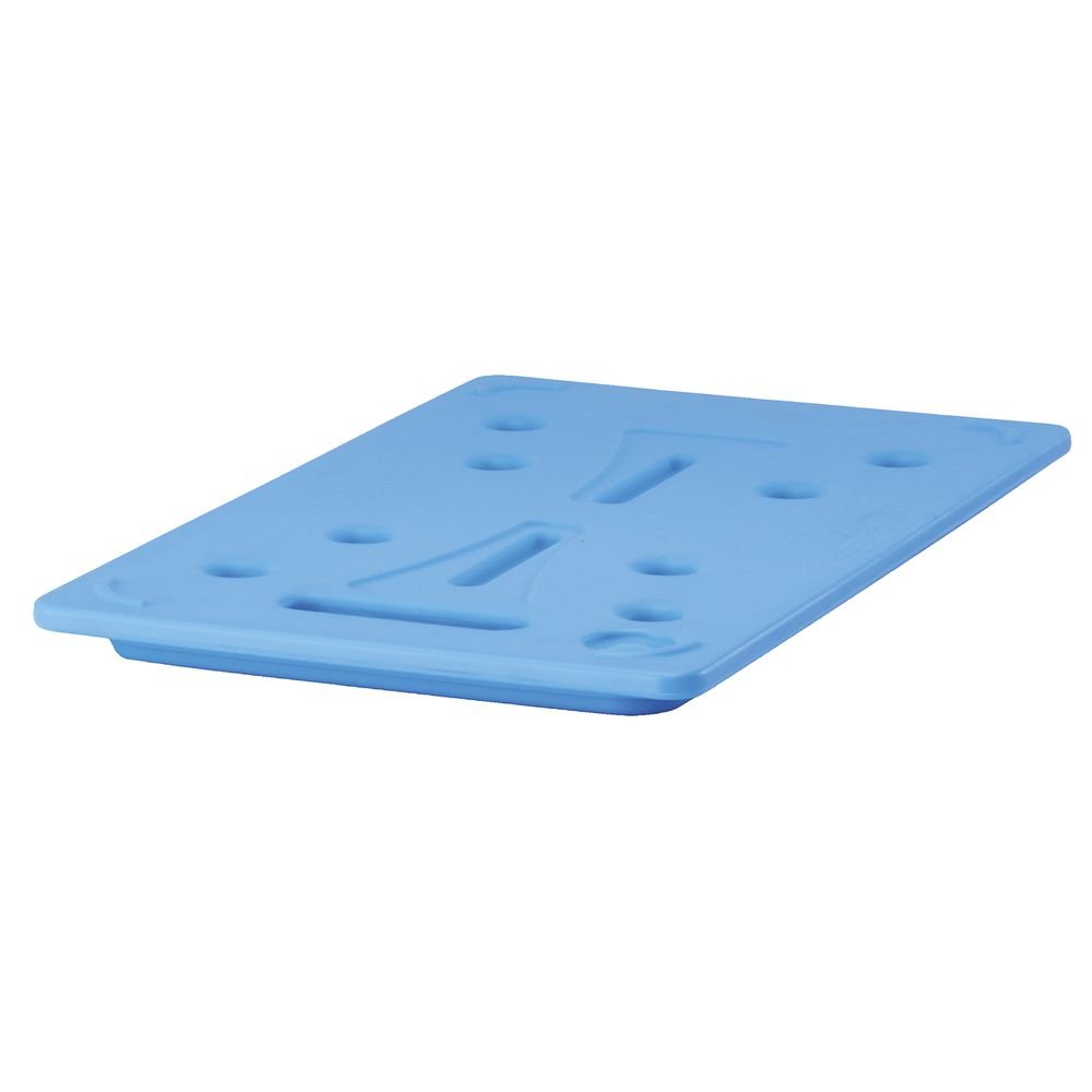 Cambro Cam GoBox Blue Plastic Full Size Camchiller - 20 9/10" L x 12 9/10" W x 1 3/5" H