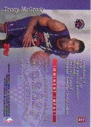 1997 Stadium Club Basketball Rookie Card (1997-98) #217 Tracy McGrady