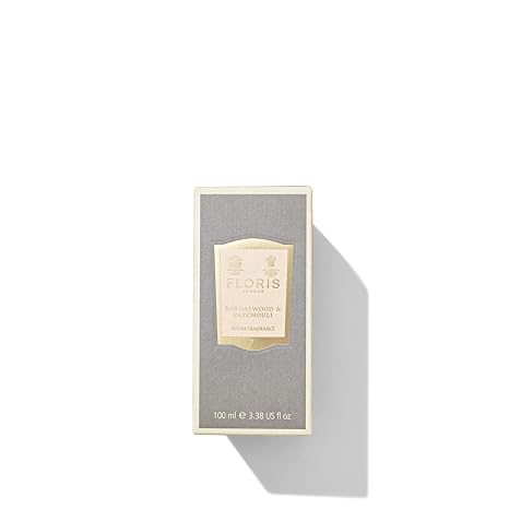 Floris London Sandalwood & Patchouli Room Fragrance, 3.4 Fl Oz
