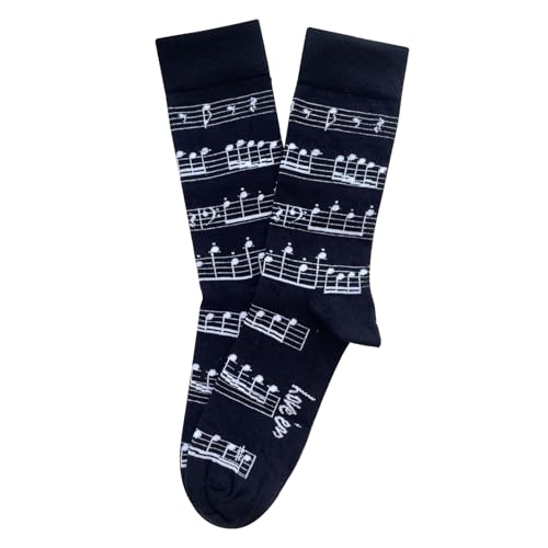 Love'em MUSIC MANUSCRIPT SOCKS, MUSIC NOTES SOCKS, MUSICIAN SOCKS, MUSIC TEACHER SOCKS, SINGER SOCKS, PIANIST SOCKS, MUSIC GIFT SOCKS