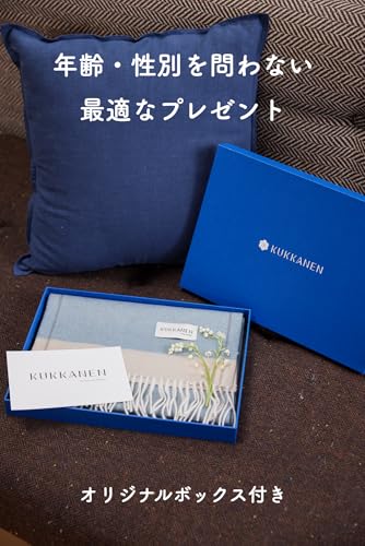 カシミヤ マフラー カシミヤ100% チェック柄 カシミヤストール - 画像 3