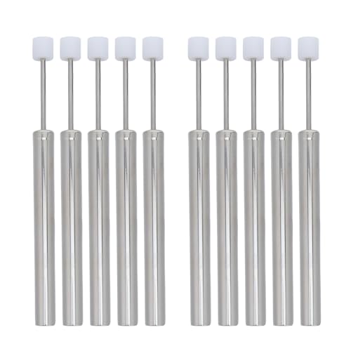 Toyvian 1 Juego Amortiguadores Hidráulicos Cierre Suave Para Cubo Basura Cocina Soporte Tapa Silencioso Acero Inoxidable Mecanismo Controlado Para Cierre Seguro Ruido 10 Piezas