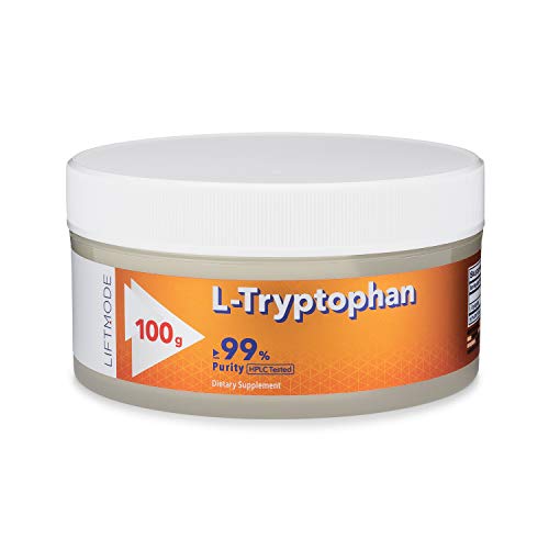 LiftMode L-Tryptophan Powder Supplement - Sleep Aid, Increase in Mood, Appetite Suppressor