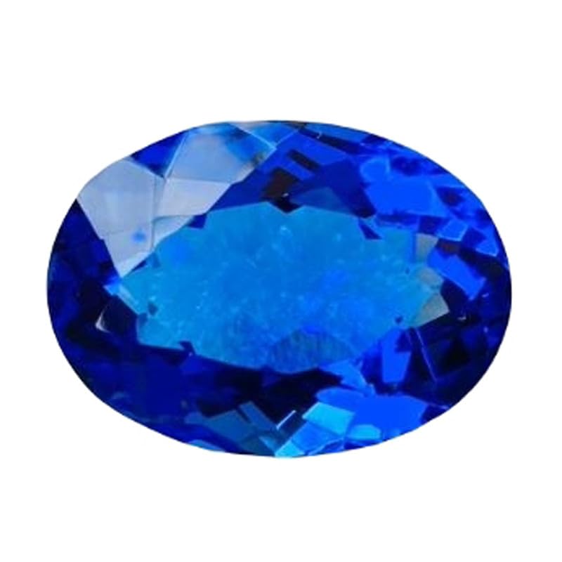 Saphir bleu pour fabrication bijoux bague pendentif collier et bricolage gemme