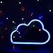 LED Neon Signs Blue Cloud Wall Decorative Night Light for Kids Bedroom Battery and USB Powered Home Decor Neon Light Birthday Gift(NECLDB)