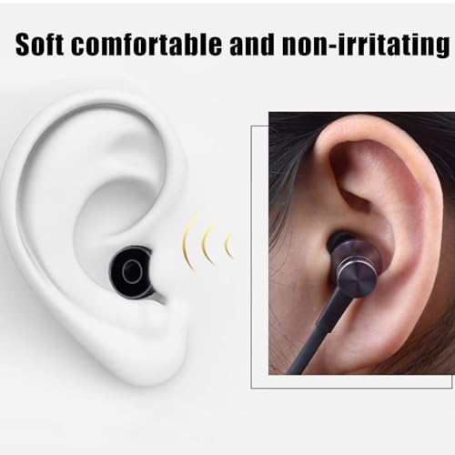 Zhtulck Ear Bud Rubber Tips, 36 Pcs Earbud Replacement Tips, Replacement Earbud Tips with Excellent Noise Isolation and Comfort, Ear Bud Replacement tip, 3 Color, S/M/L - image 3