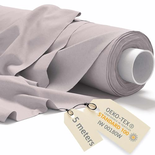 DreamRoots Stoffa cotone al metro 5Mx160cm 145 g/m² - Tessuti