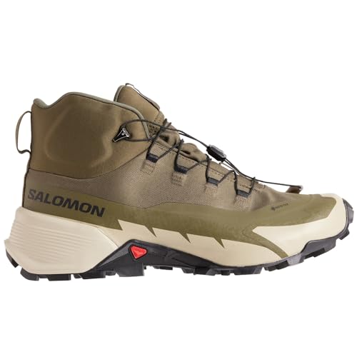 Salomon Cross Hike 2 Mid GTX Men's Hiking Boots Olive Night/Moss Gray 12.52