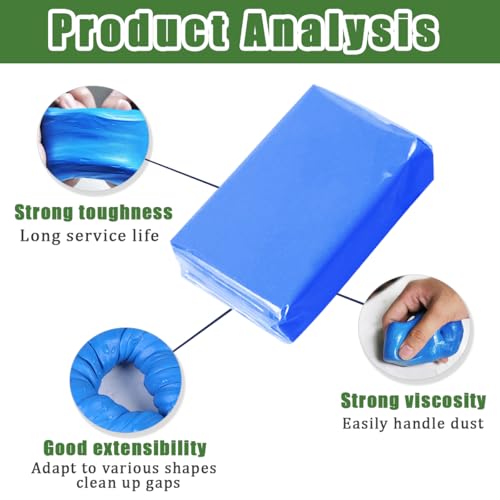 Ruibapa P-033 2 Pcs Blue Car Clay Bar 100 G Auto Detailing Magic Clay Bars thumb #3