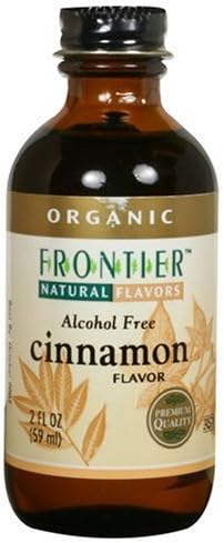 Frontier Co-op Organic Cinnamon Flavor, 2 Ounce Glass Jar, Warmth for Baked Treats, Try in Batters, Icings or Potpourri