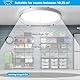 OPPEARL LED Deckenleuchte Mit Radar Bewegungsmelder, 24W 2400LM Innen Rund, 4000K Deckenlampe als Flurlampe, Balkon/Garage/Abstellraum Lampe, Ø30CM