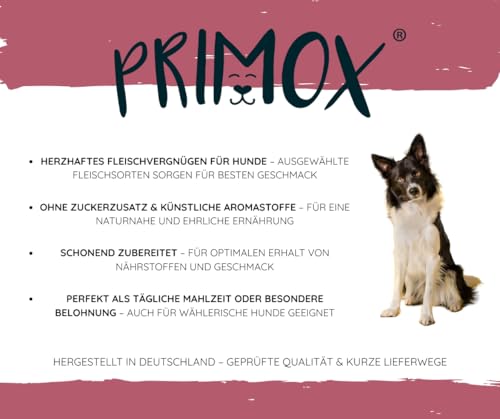 Primox | Pferd 2x6x800g | Sparpaket | Hundefutter