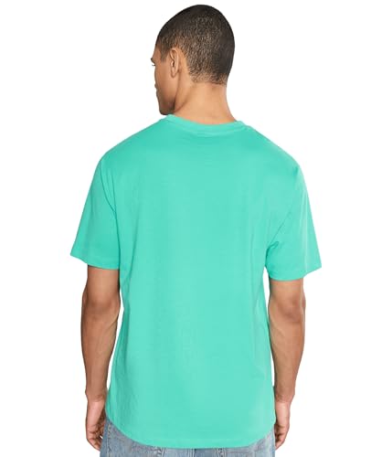 Image of U.S. Polo ASSN. Men's Solid V‑Neck T-Shirt, Aqua Teal, Medium