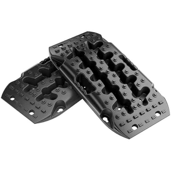 Wiltec Trapy piaskowe 581 x 295 x 65 mm 2 szt do 7 t nośności na parę, najazdy terenowe off road, mata trakcyjna